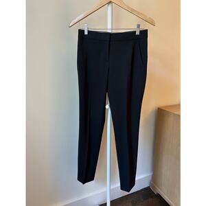 J.Crew Black Wool Tailored Pants, Size 00